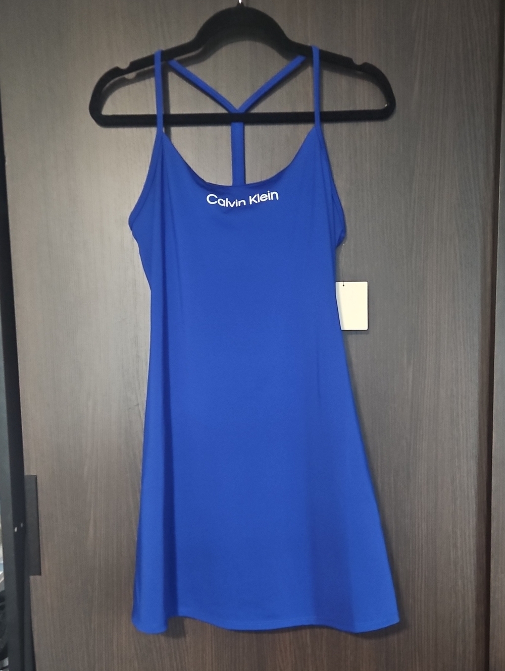 Calvin Klein Royal Blue Strappy Mini Dress